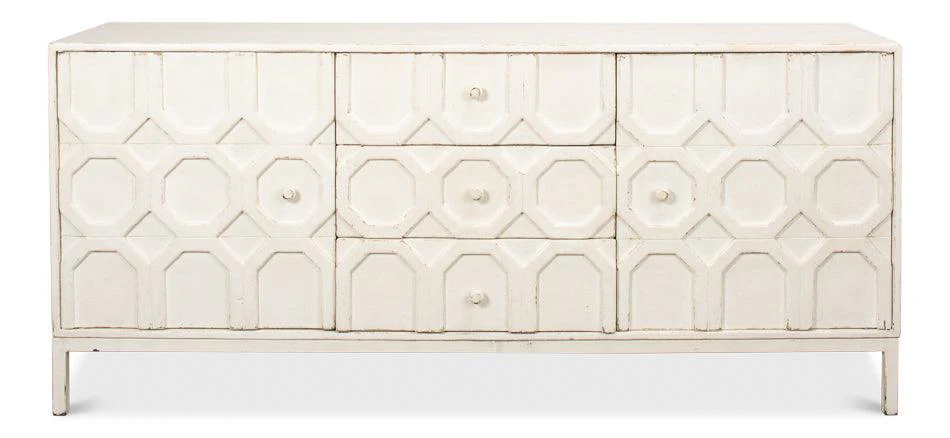 Becket Sideboard - Antique White - Frankwebs
