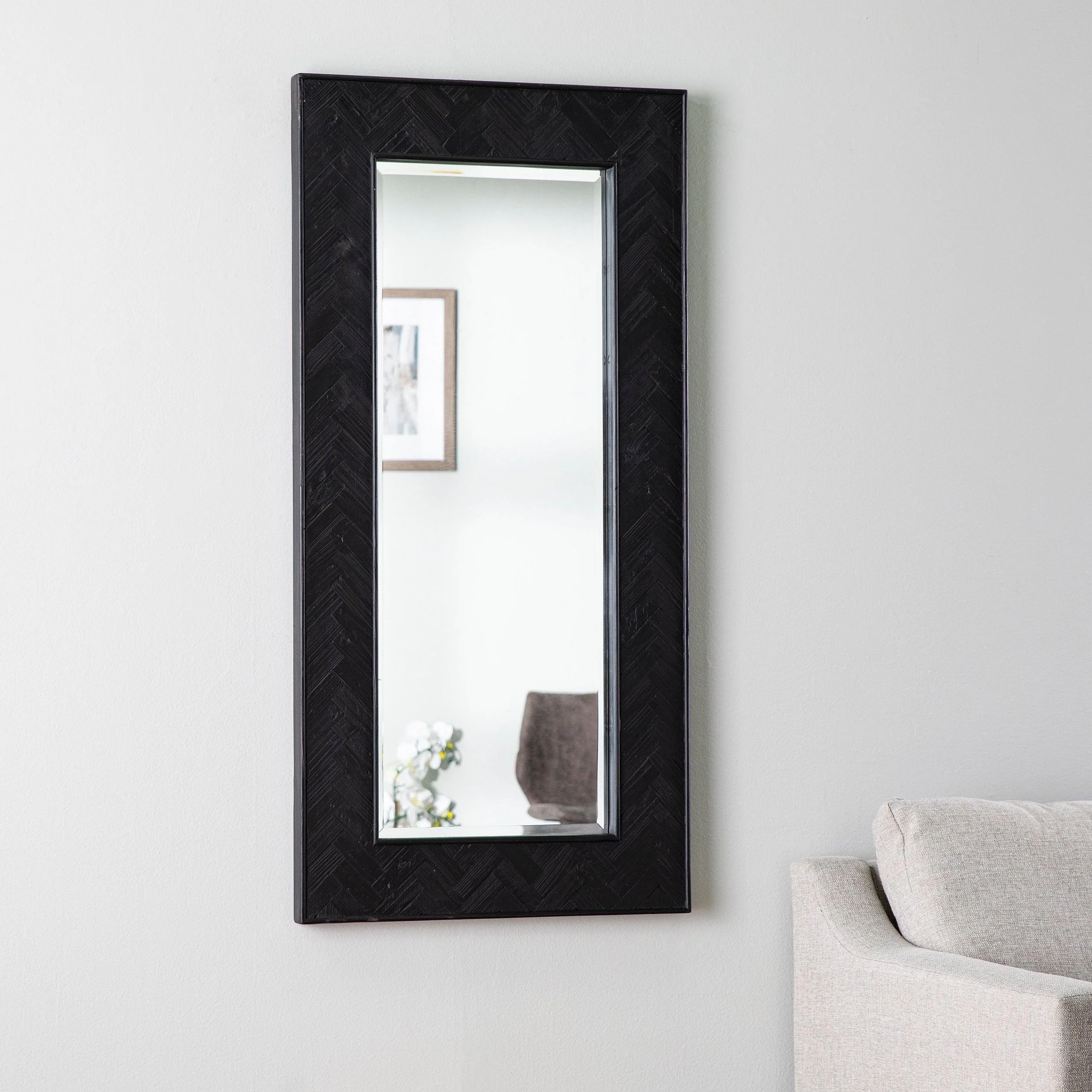 Dessingham Reclaimed Wood Mirror - Frankwebs