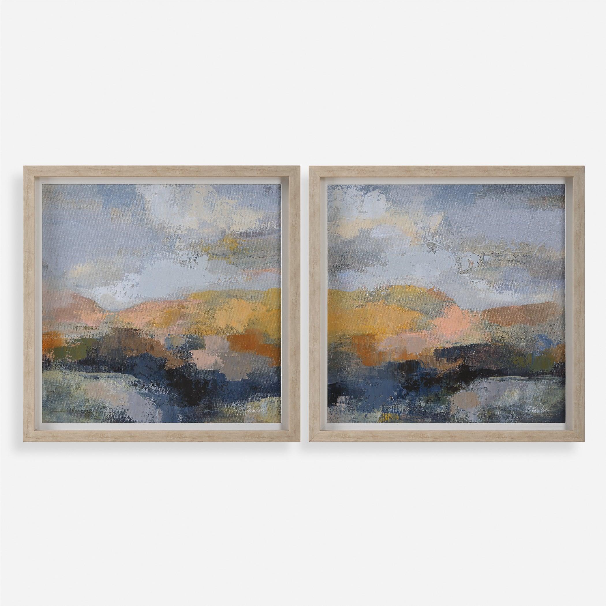 Dusk Framed Prints, S/2 - Frankwebs