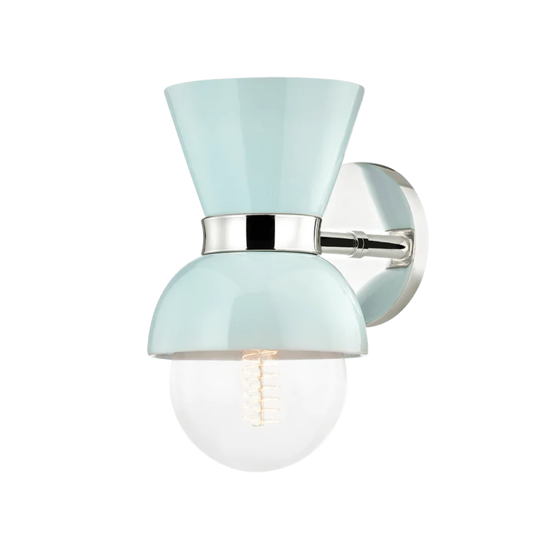 GILLIAN 1 LIGHT WALL SCONCE - Frankwebs