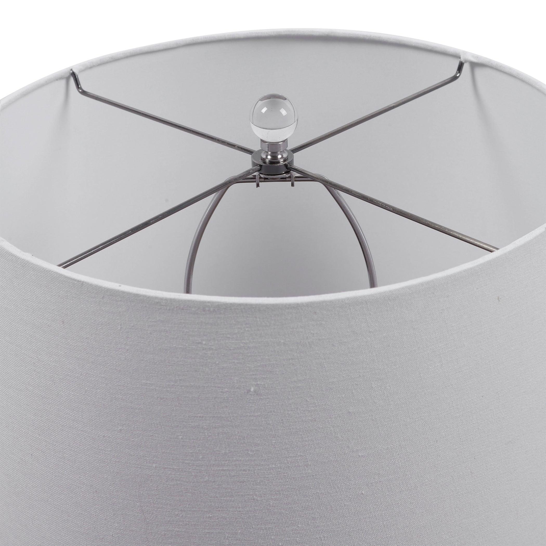 DURANGO RUST WHITE TABLE LAMP - Frankwebs