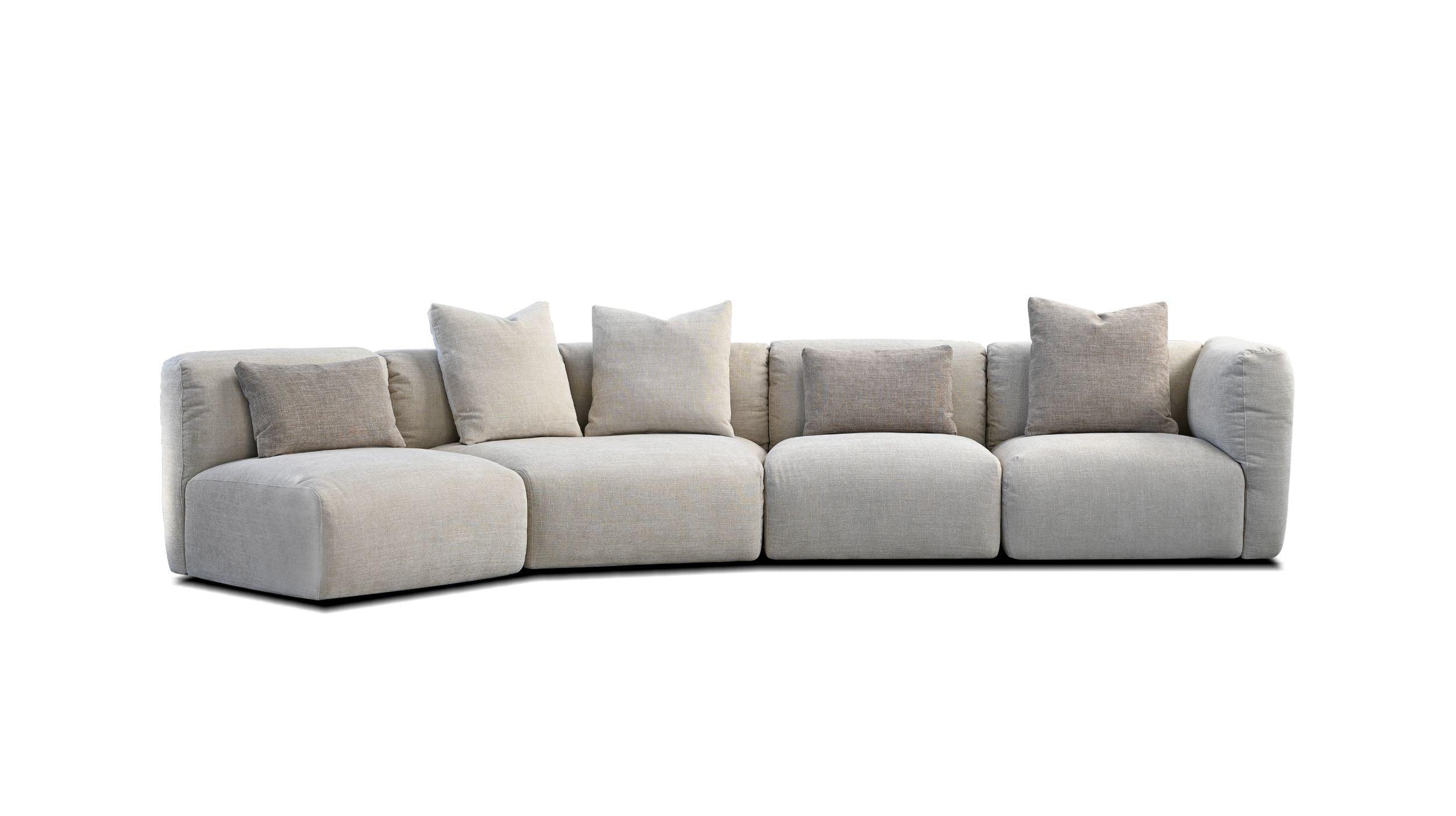 MAARTEN Sectional RAF 4 piece - Frankwebs