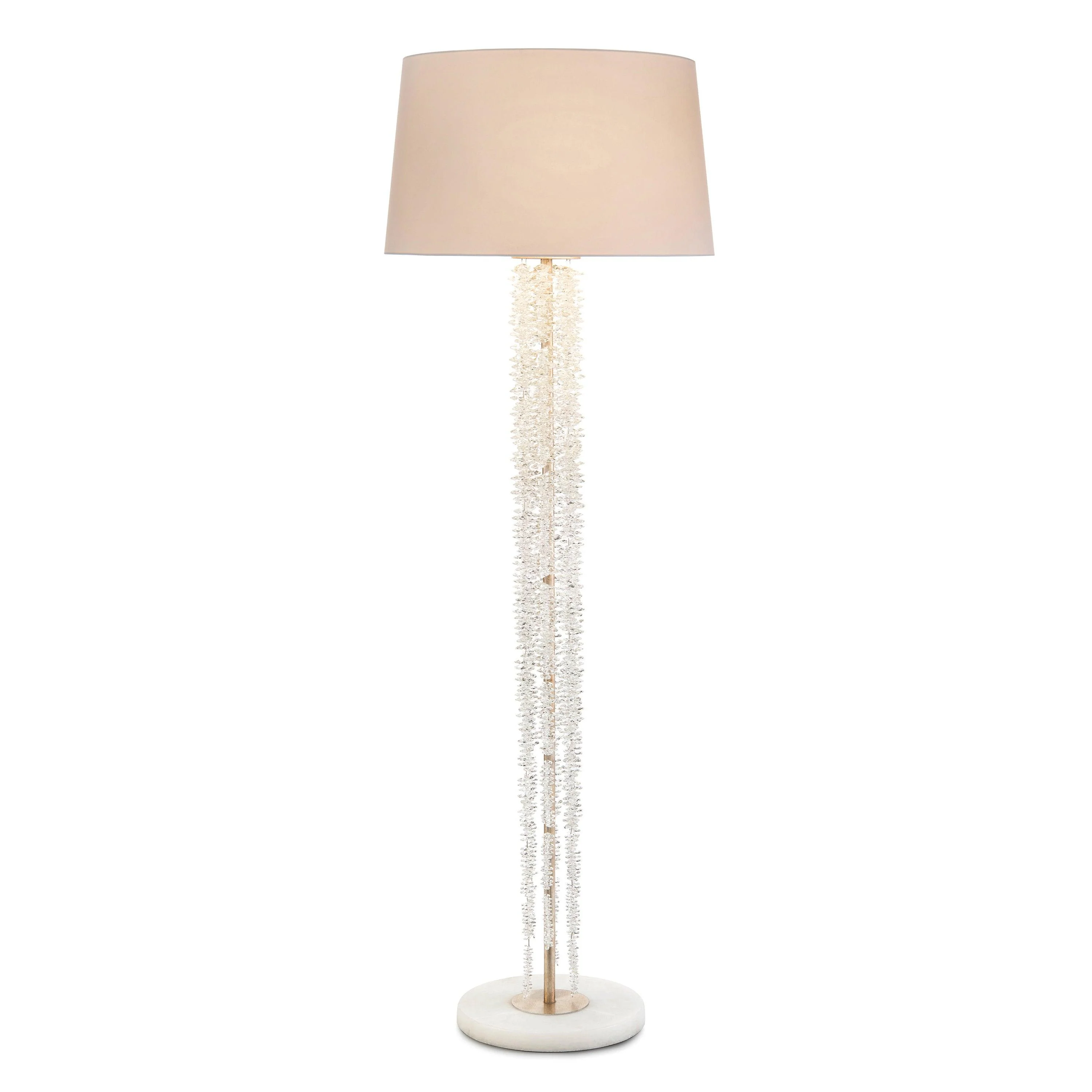 Cascading Crystal Waterfall Floor Lamp - Frankwebs