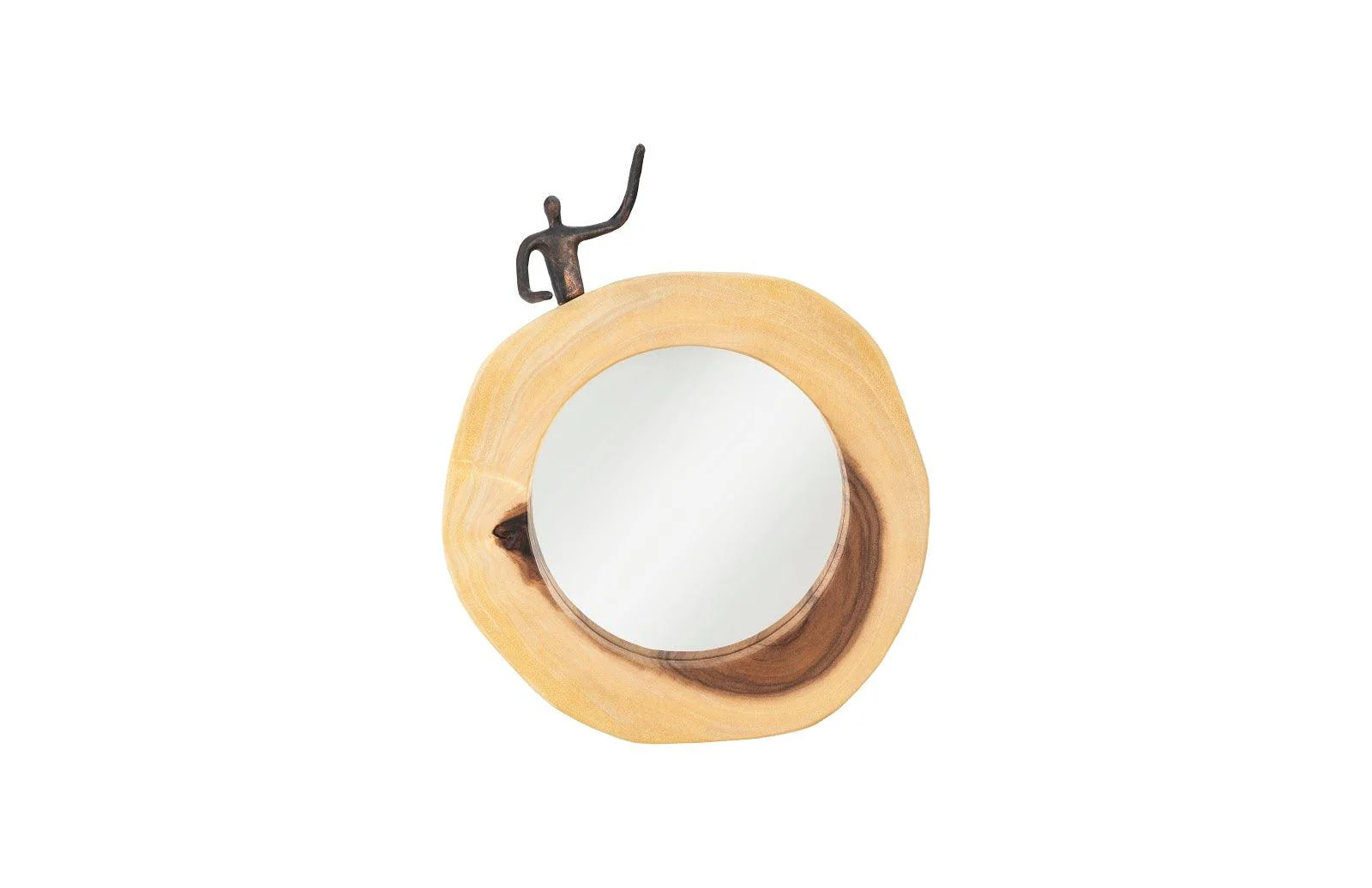 Atlas Cross Cut Mirror, Small, Half Man, Left - Frankwebs