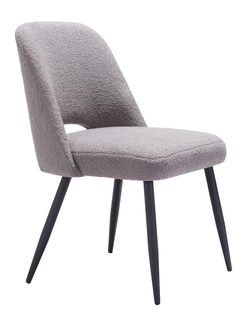Teddy Dining Chair (Set of 2) Gray - Frankwebs