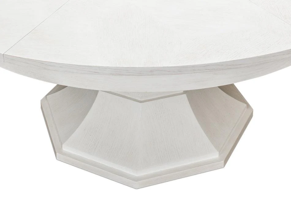 Giselle Jupe Dining Tbl Lg Working White - Frankwebs