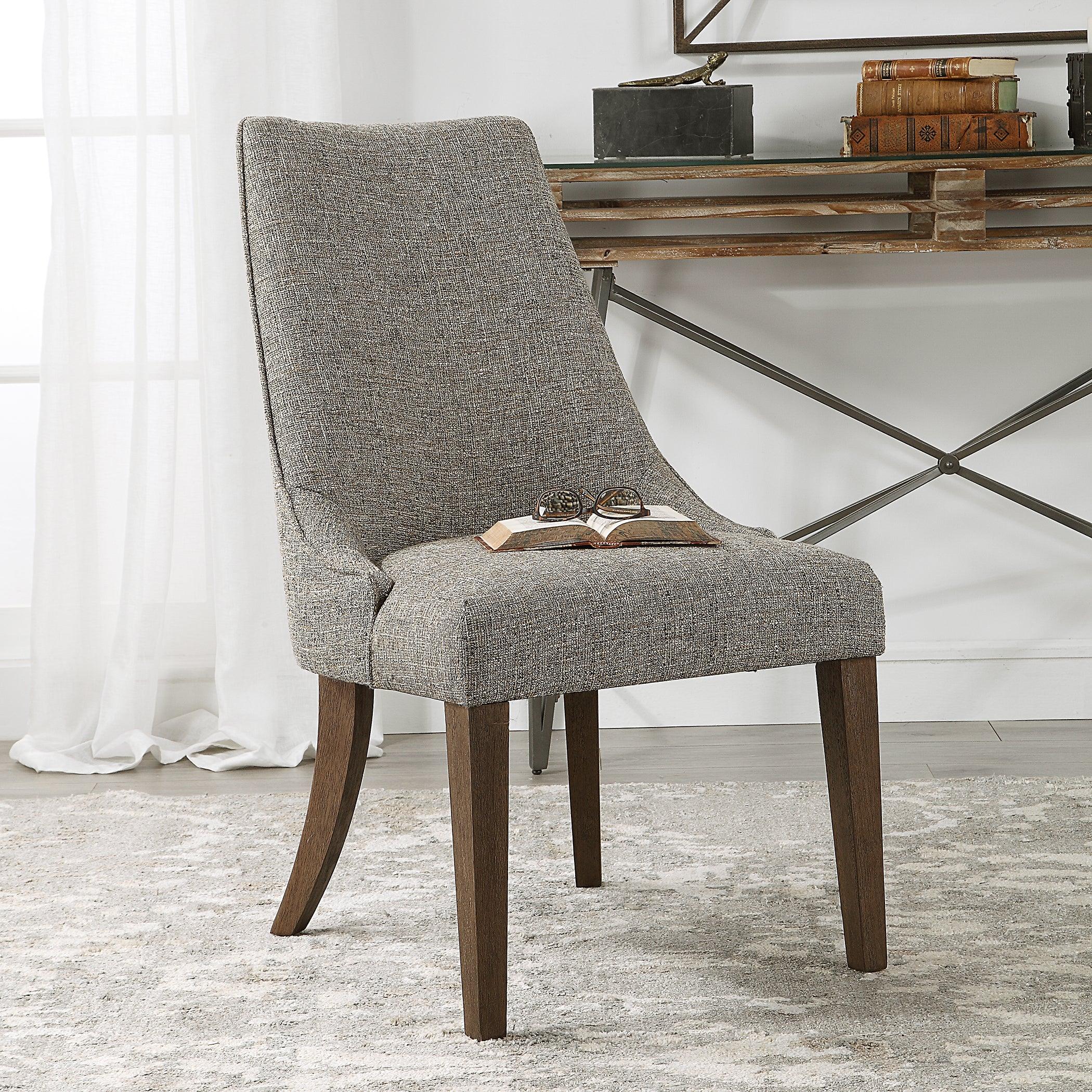 Daxton Earth Tone Armless Chair - Frankwebs