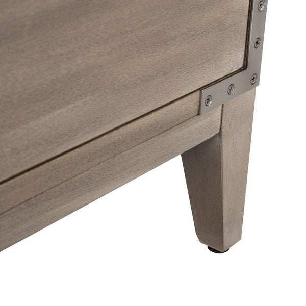 NISHA 3 DRAWER WOOD NIGHTSTAND - Frankwebs