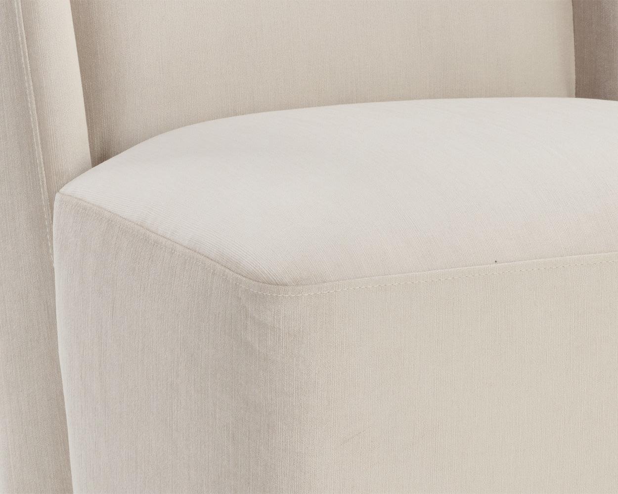 Amita Wheeled Dining Chair - Frankwebs