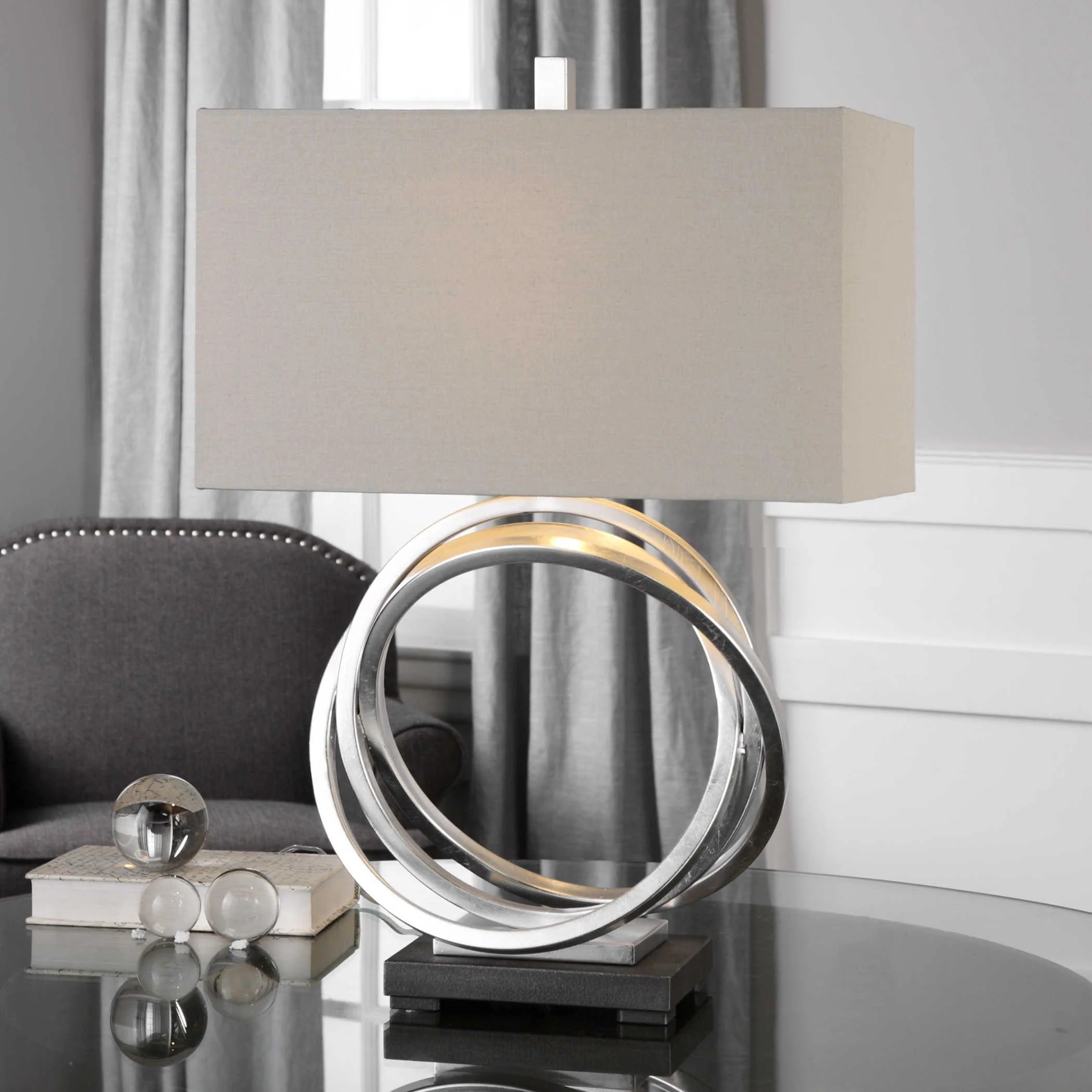 Soroca Silver Rings Lamp - Frankwebs