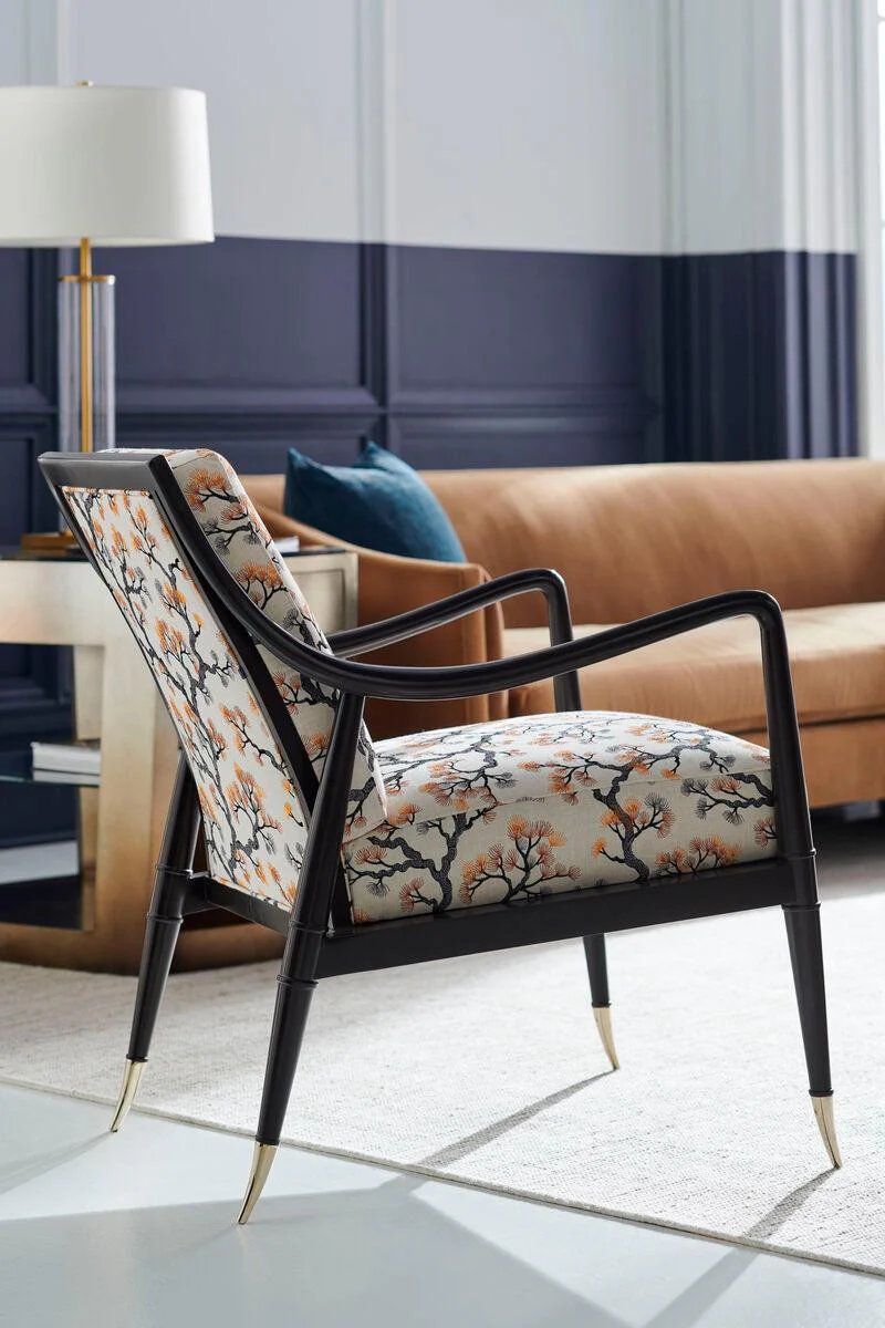 WELL APPOINTED FLOWERS CHAIR - Frankwebs