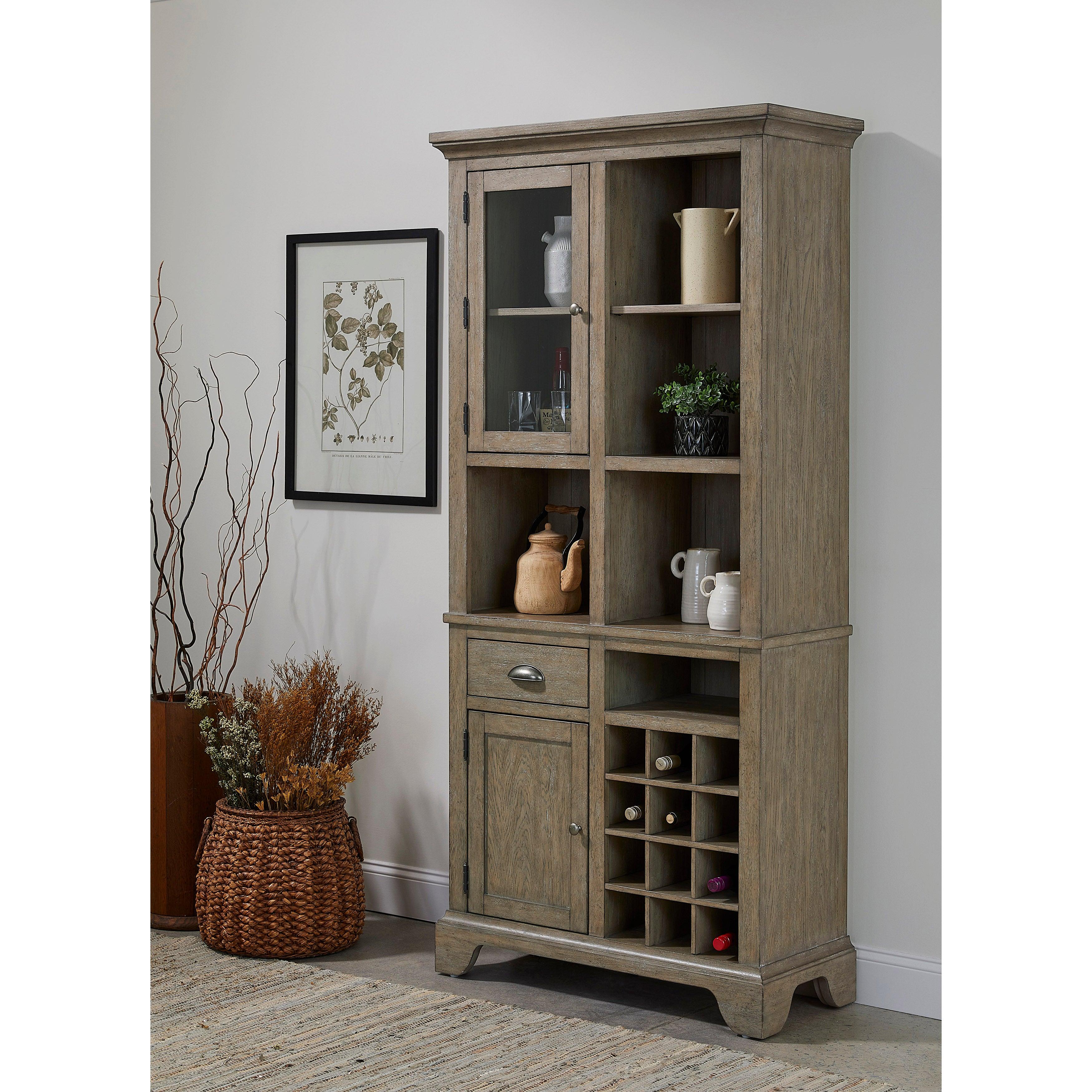 Kitchen Curio with Wine Storage - Frankwebs