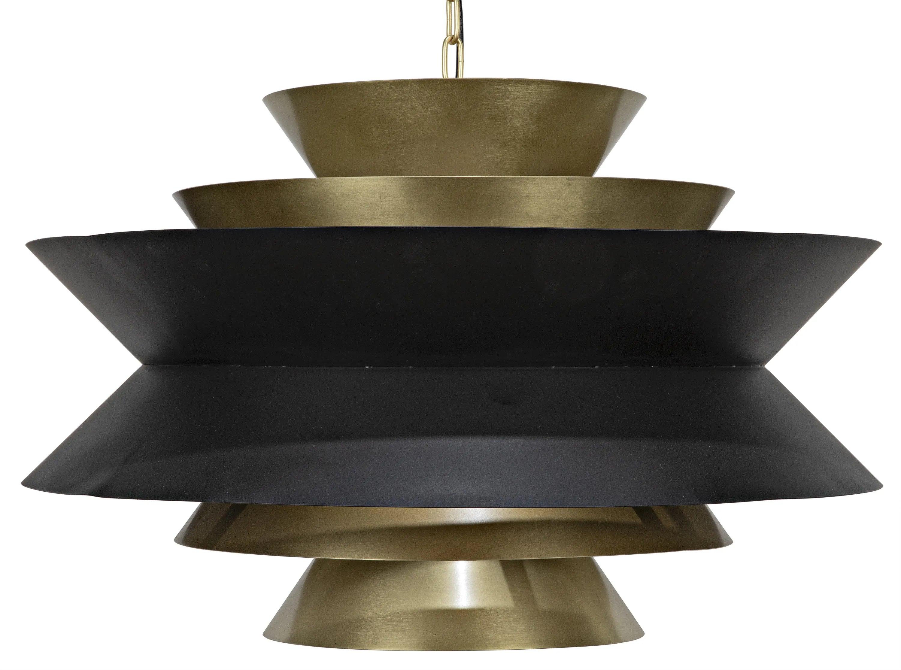 Arion Pendant, Steel with Brass Finish - Frankwebs