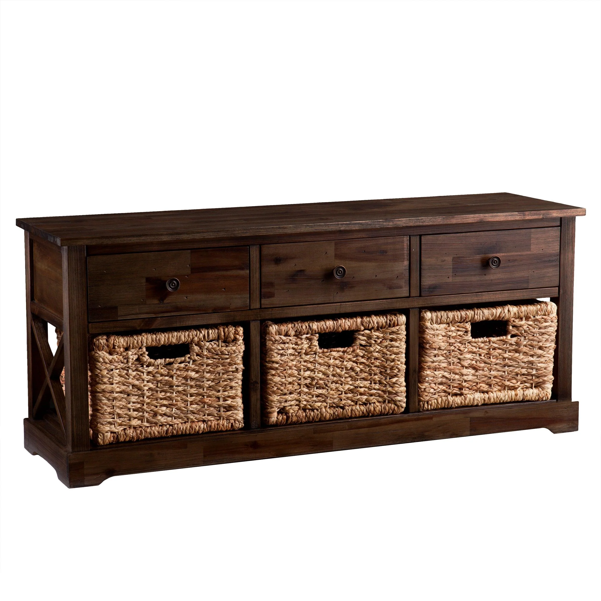 Jayton Storage Bench w/ Drawers - Frankwebs