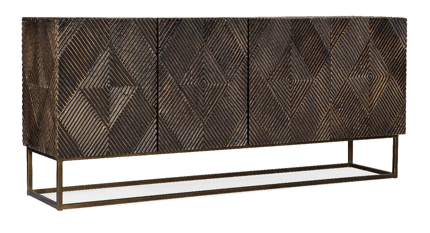 Melange Marcellus Four Door Credenza - Frankwebs