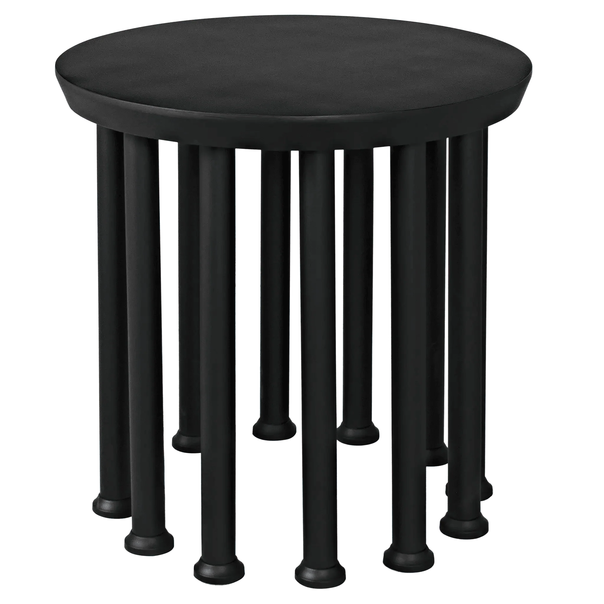Lila Side Table, Black Steel - Frankwebs