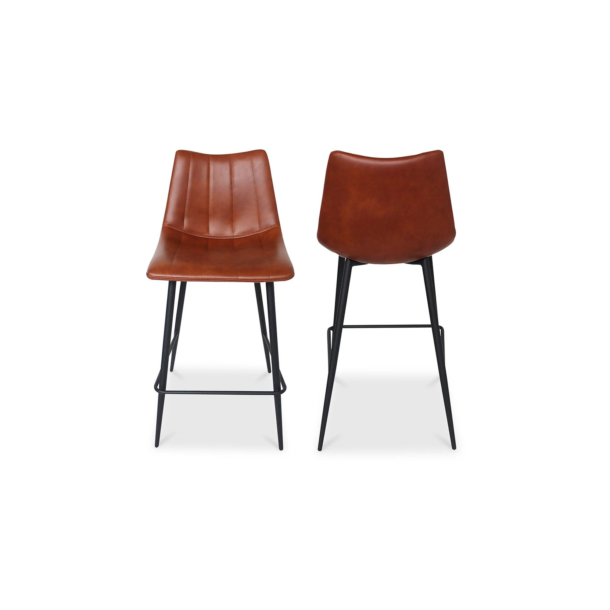 Alibi Counter Stool Brown - Set Of Two - Frankwebs