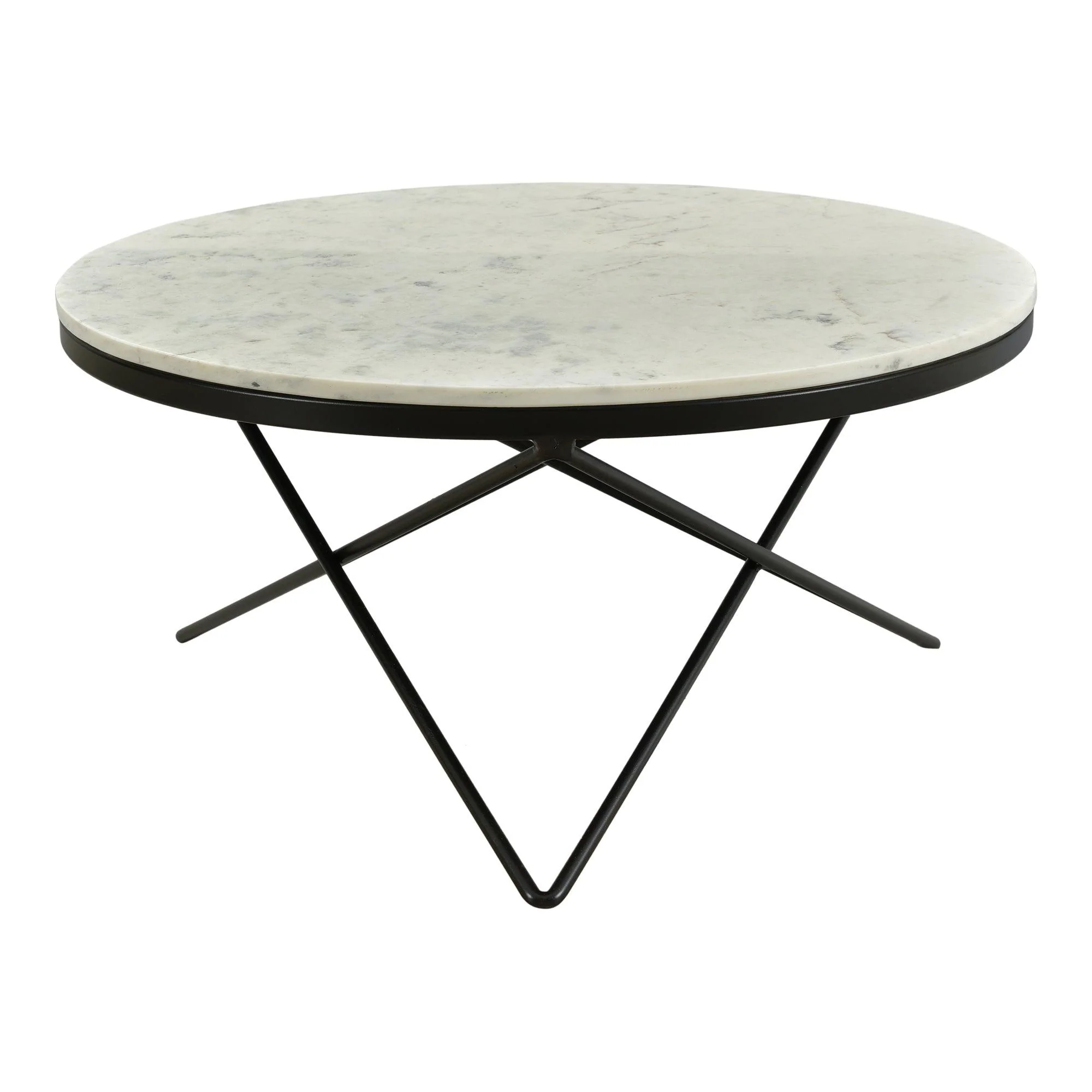 Haley Coffee Table Black Base - Frankwebs