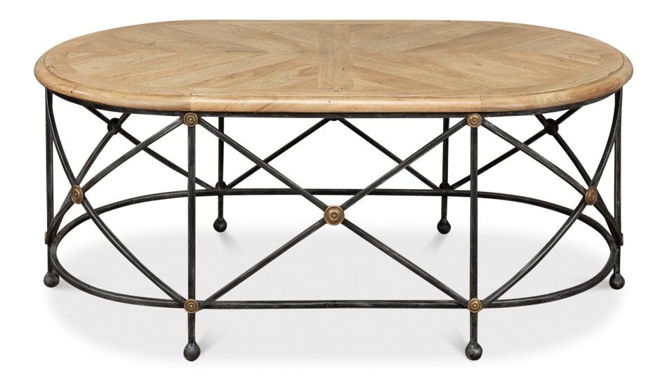 Drum & Fife Oval Coffee Table - Frankwebs