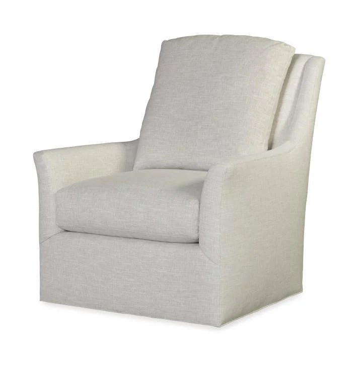 Century Home Elegance Stocked Liam Swivel Chair - Frankwebs