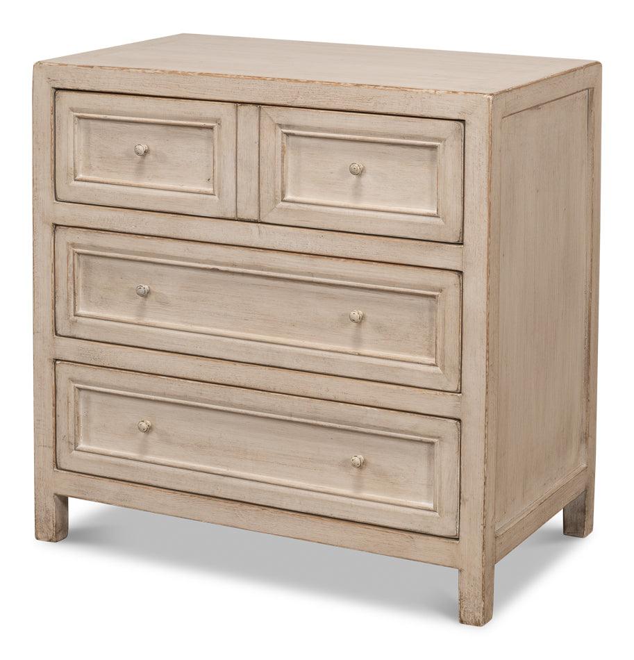 Ezra Three Drawer Commode - Stone Grey - Frankwebs