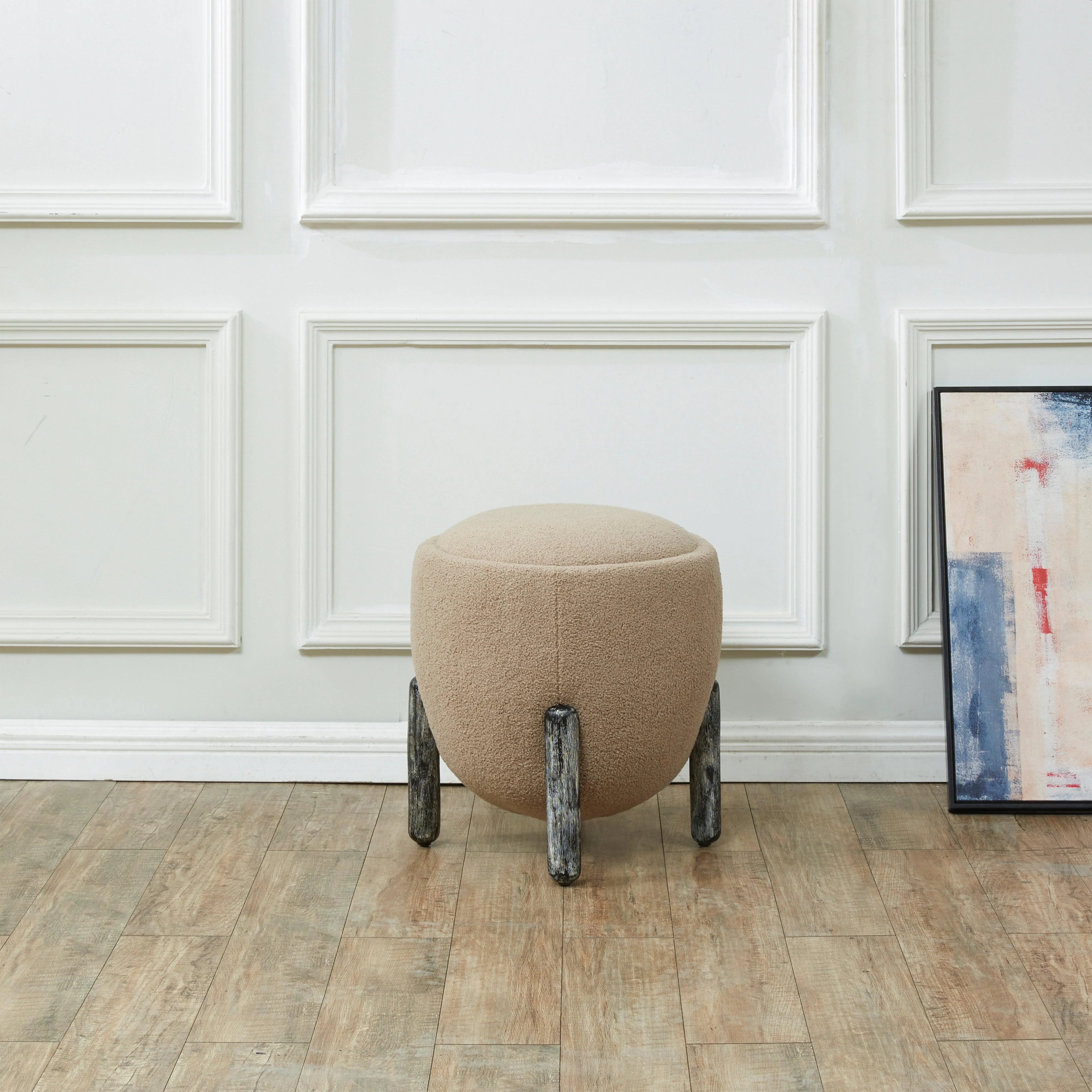 CLARABELLA UPHOLSTERED OTTOMAN - Frankwebs