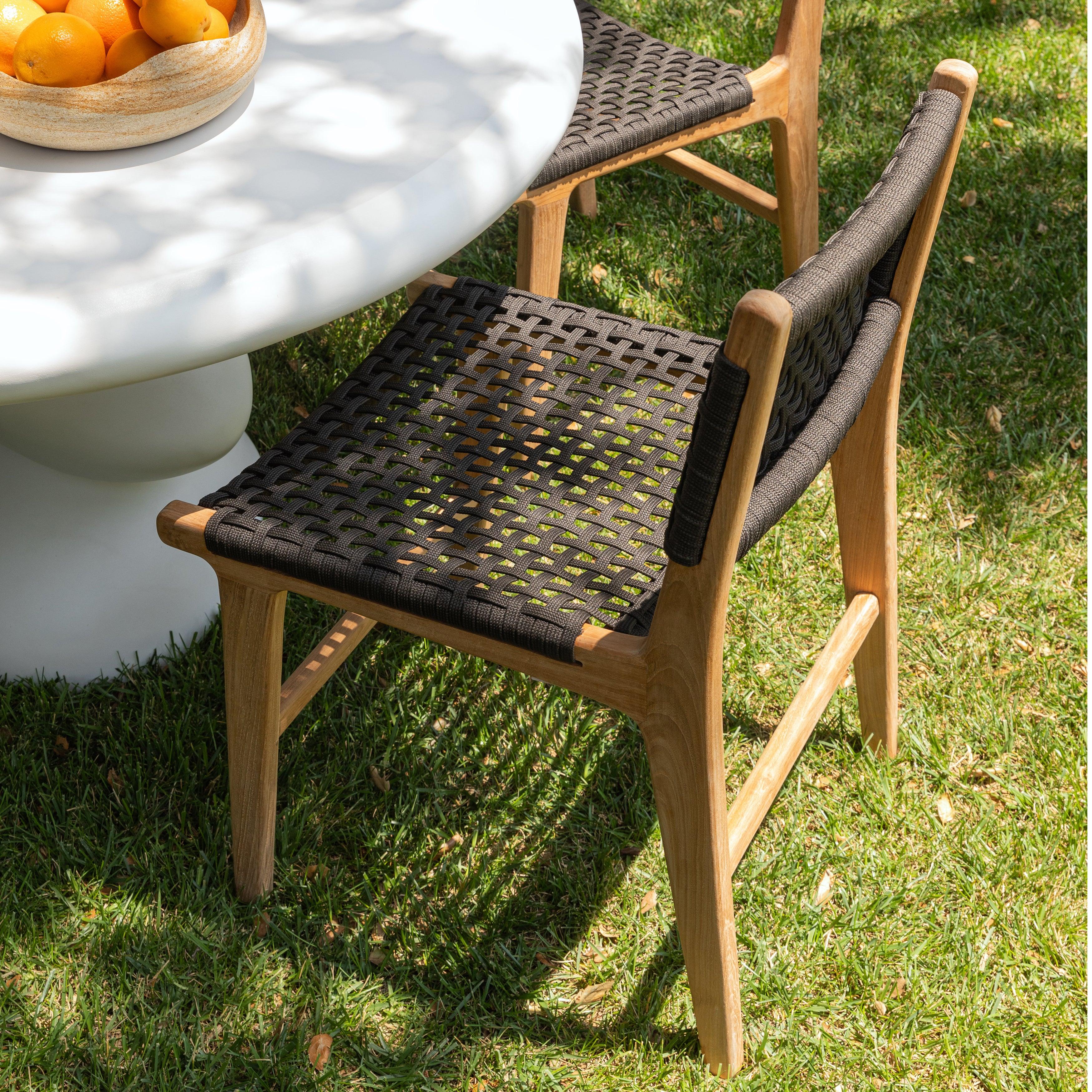 Alban Outdoor Dining Chair - Frankwebs