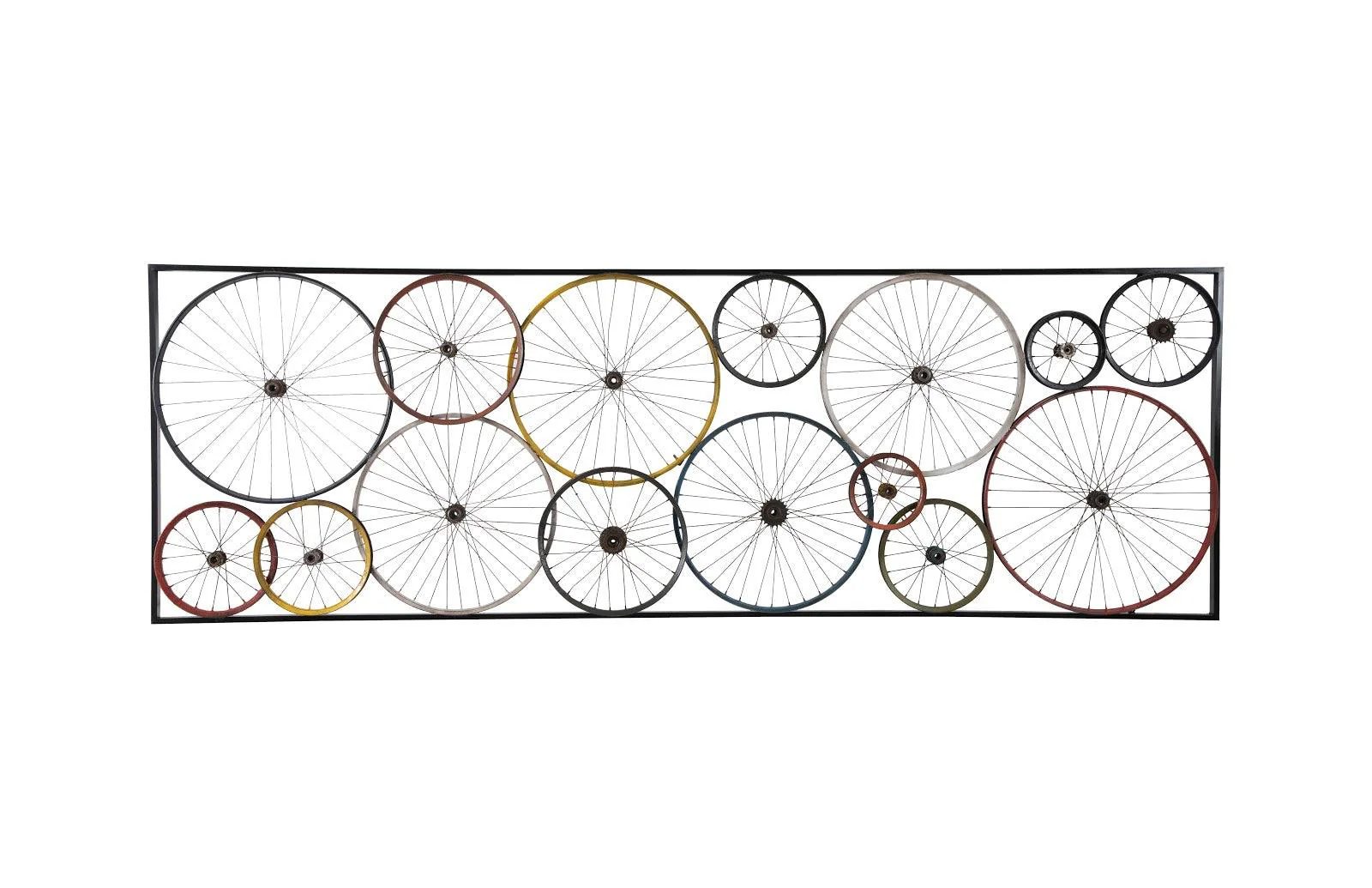 Bicycle Wheel Wall Art, Assorted - Frankwebs