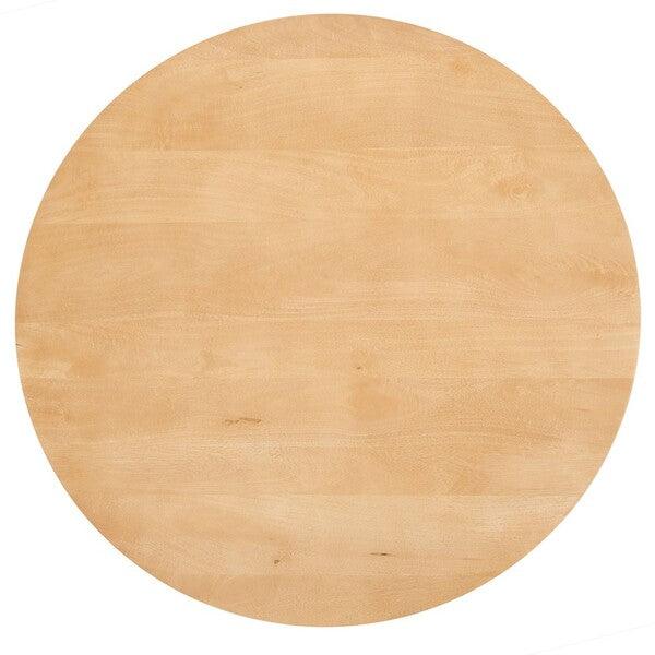 CALHOUN ROUND WOOD COFFEE TABLE - Frankwebs