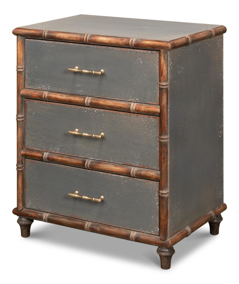 Bambusa Nightstand - Smoky Grey - Frankwebs