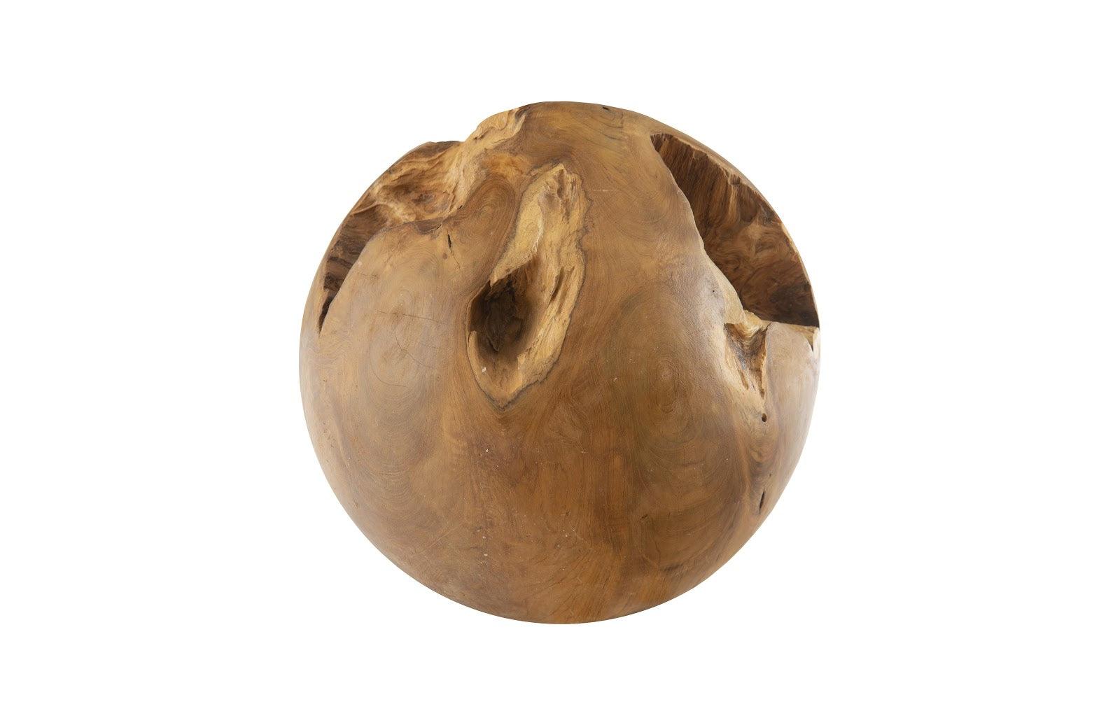 Teak Wood Ball, Small - Frankwebs