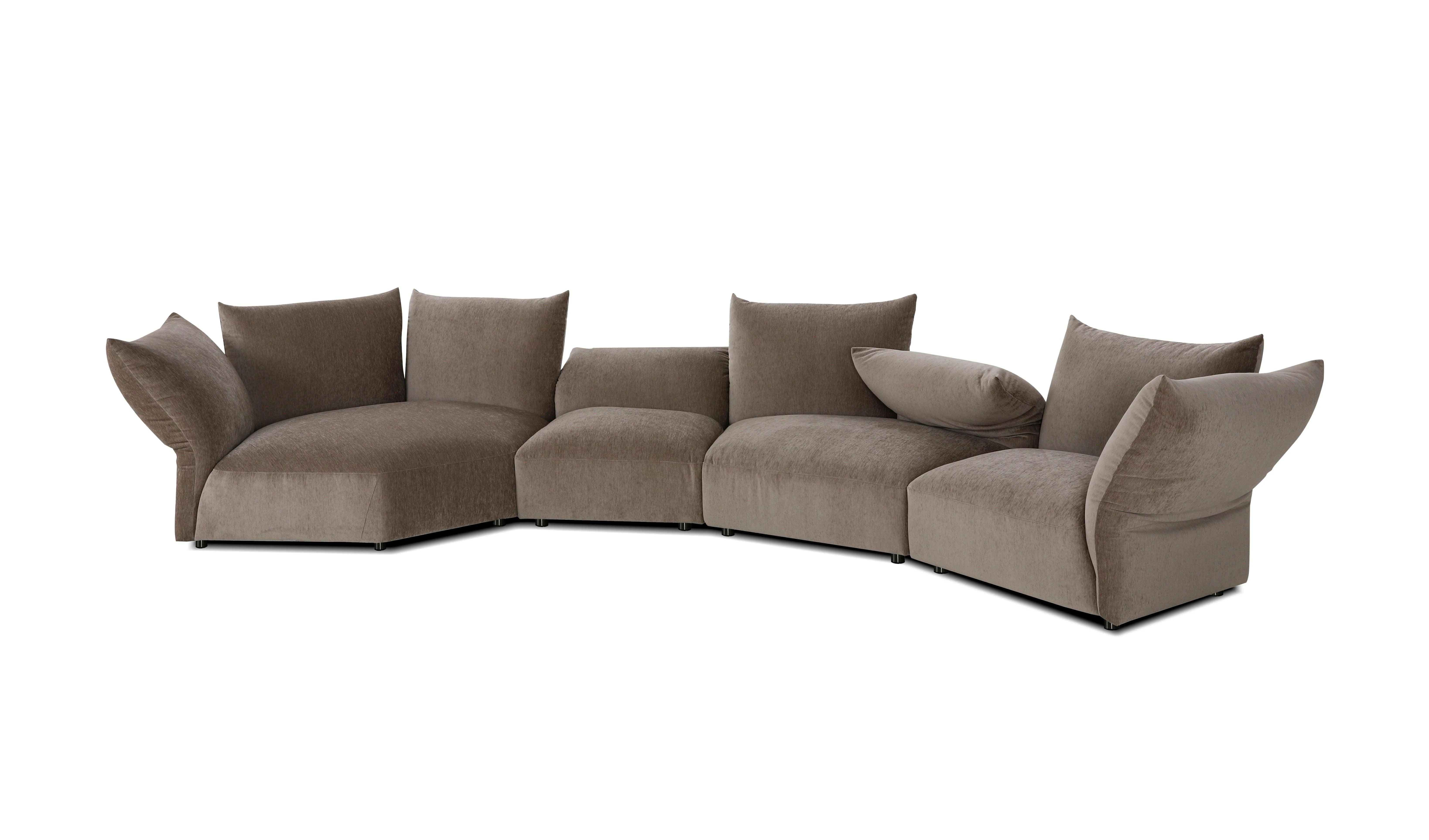 TOBAGO Sectional Chaise Facing Right 4-Piece - Frankwebs