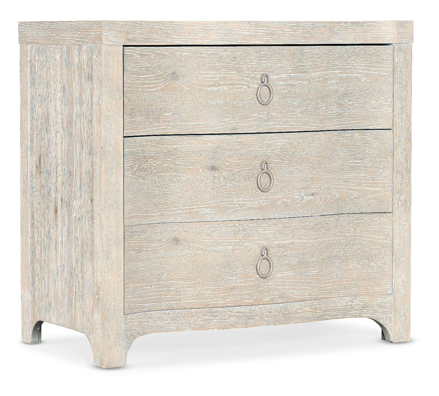 Serenity Antigua Three Drawer Nightstand - Frankwebs