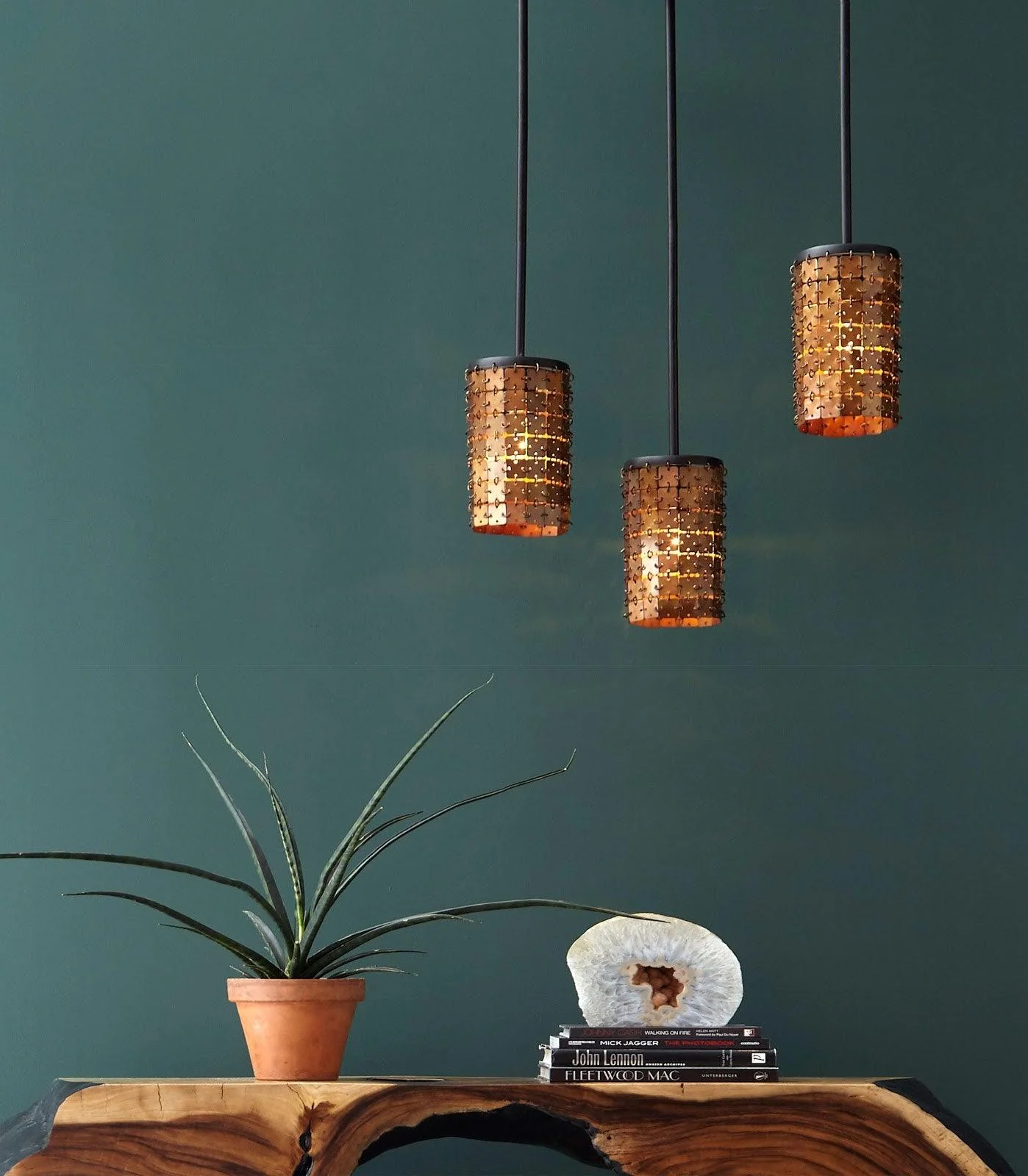 Armor Pendant Lamp, Brass - Frankwebs