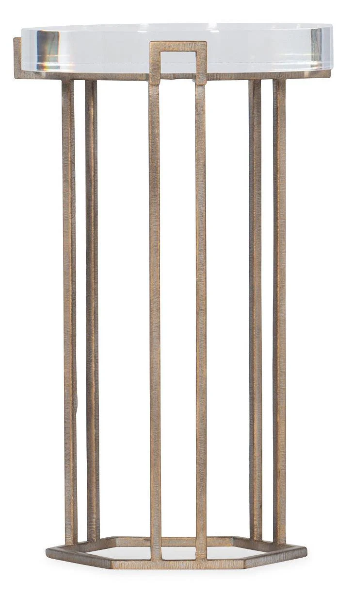 Melange Grove Round End Table - Frankwebs