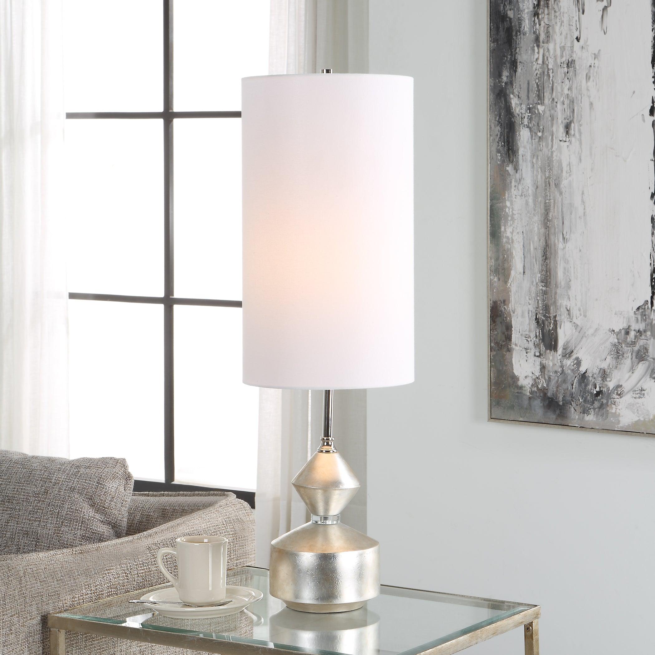 Vial Silver Buffet Lamp - Frankwebs