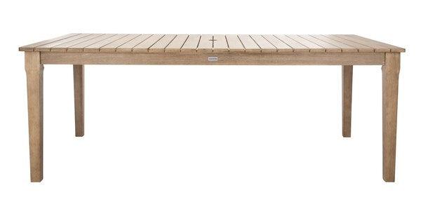DOMINICA WOODEN OUTDOOR DINING TABLE - Frankwebs