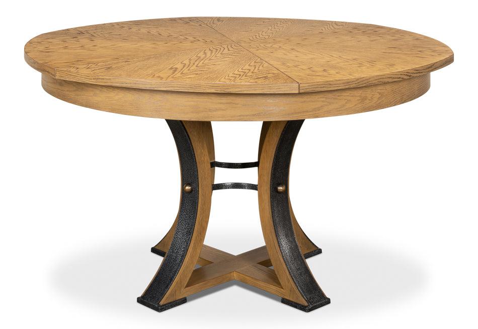 Tower Jupe Dining Table - Med Heather Gry - Frankwebs