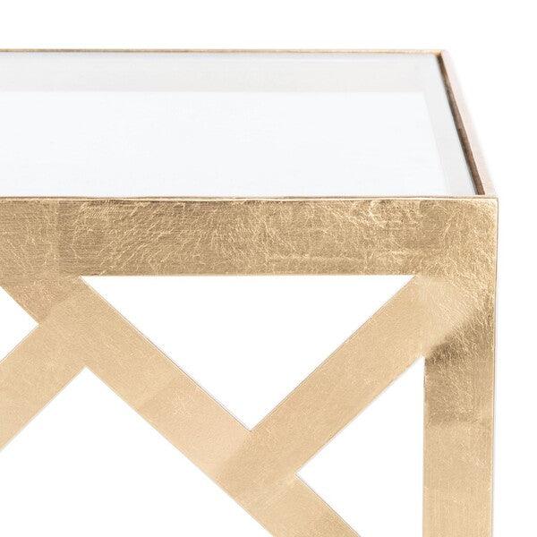 OZZIE GOLD LEAF C TABLE - Frankwebs