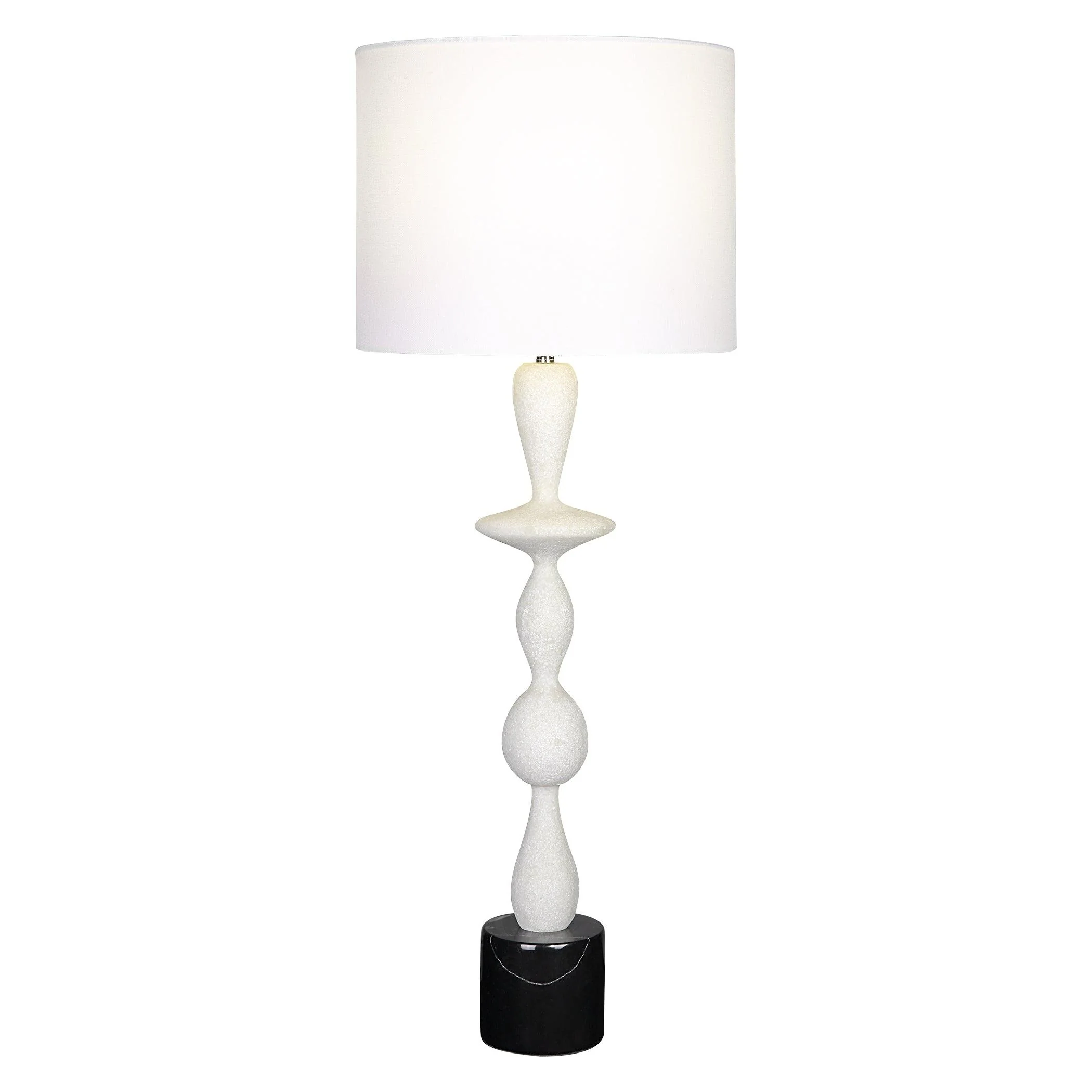 INVERSE WHITE MARBLE TABLE LAMP - Frankwebs