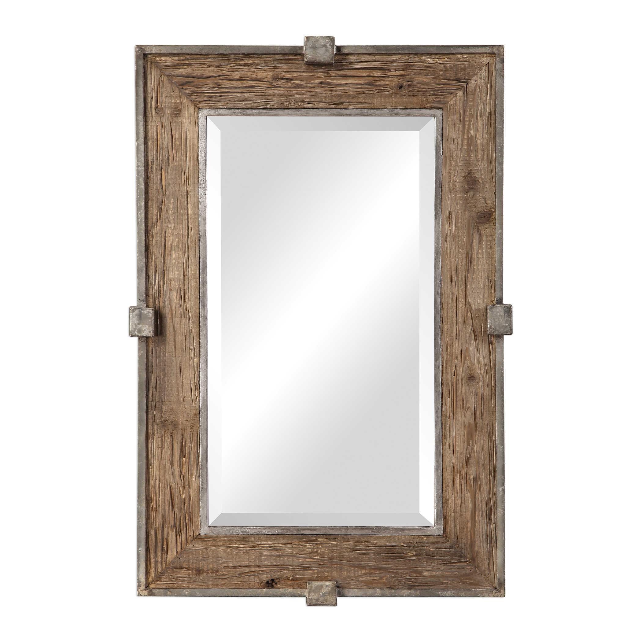 SIRINGO WEATHERED WOOD MIRROR - Frankwebs