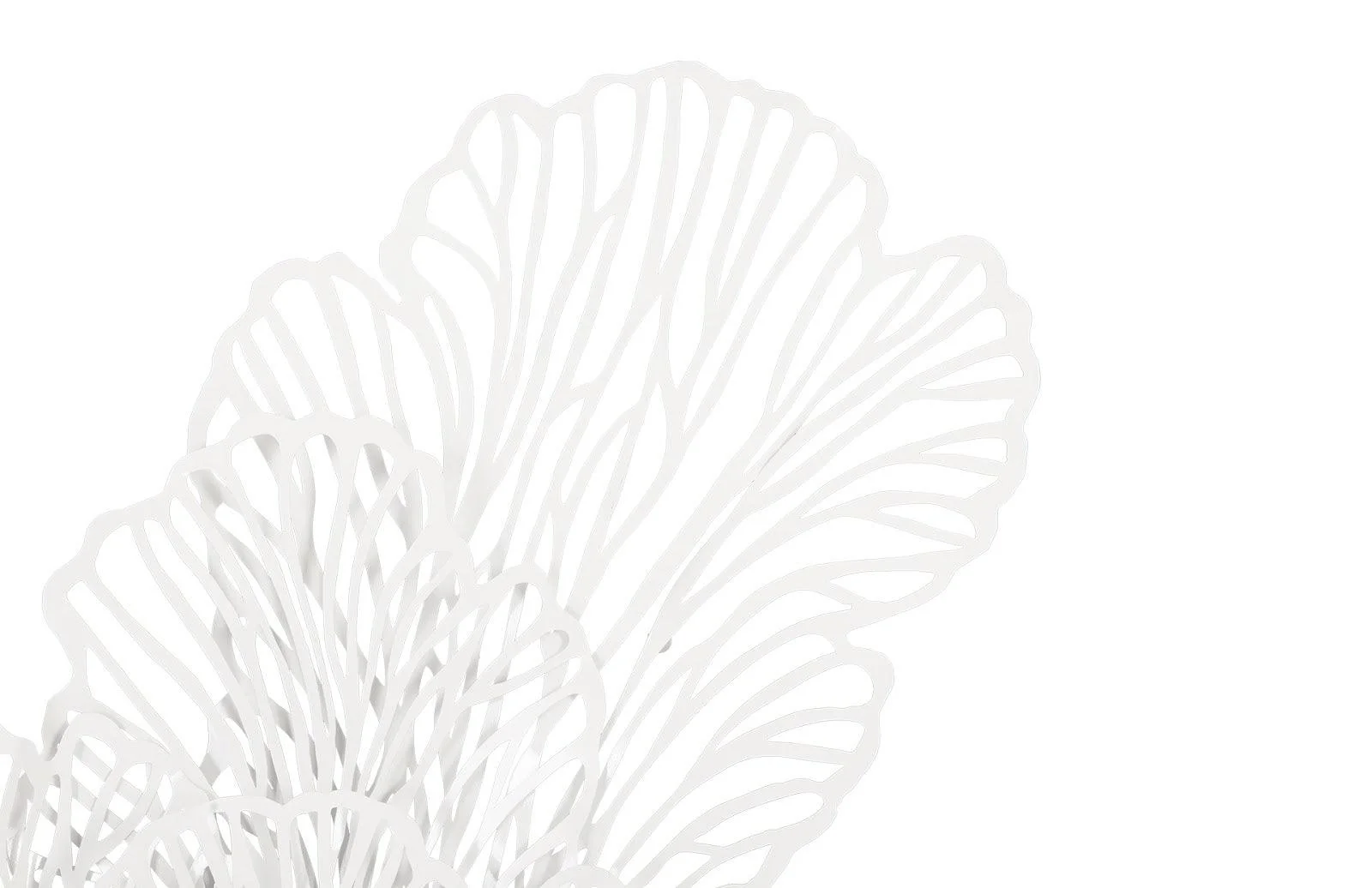 Butterfly Wall Art, White, LG - Frankwebs