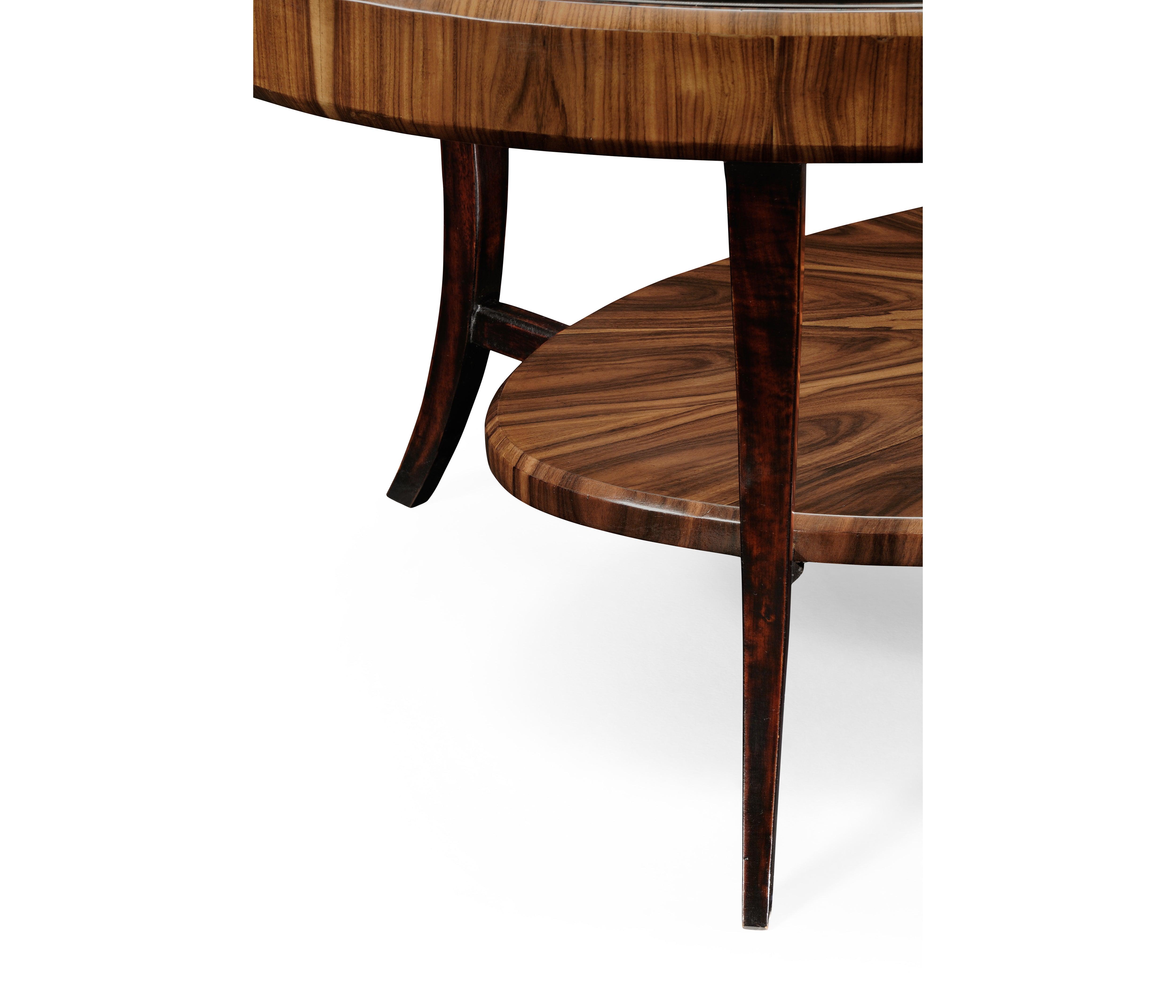 Santos Glass Top Cocktail Table - Frankwebs