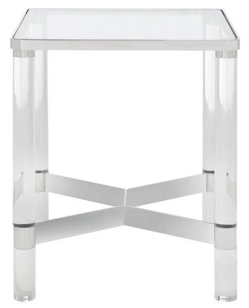 SUZANNA ACRYLIC ACCENT TABLE - Frankwebs