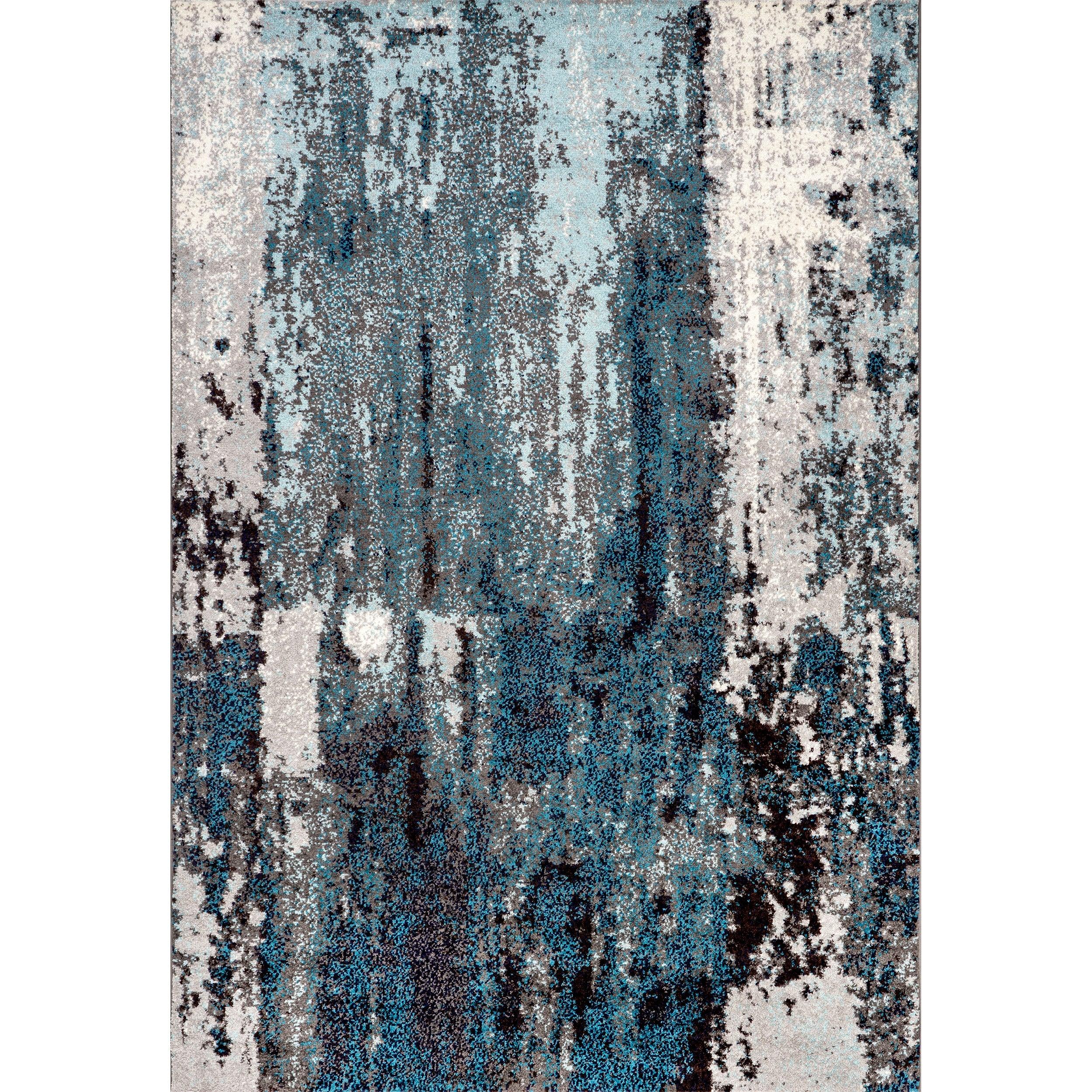 Haydee Glacial Abstract Area Rug - Frankwebs