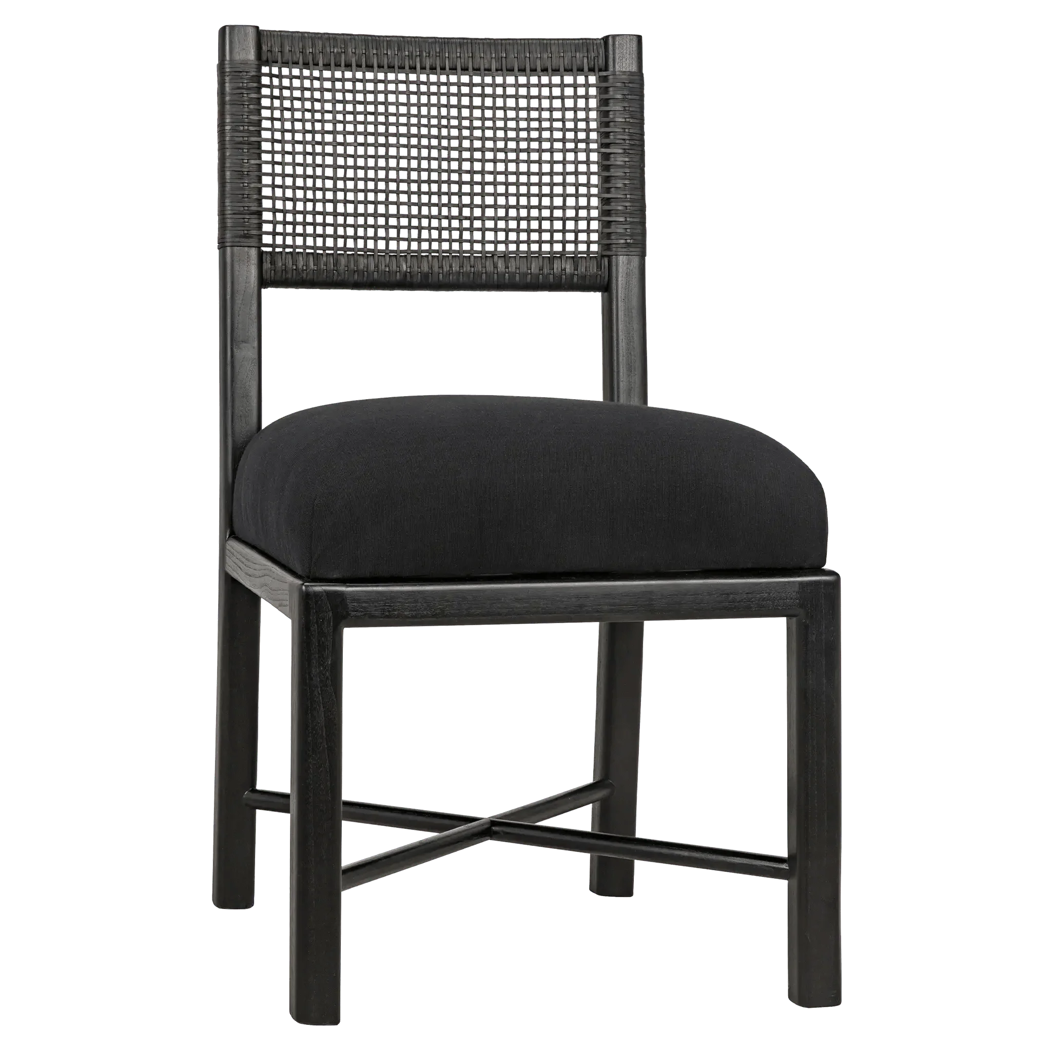 Lobos Chair, Charcoal Black - Frankwebs