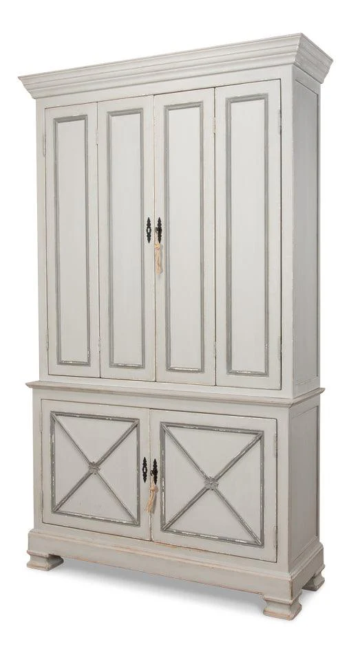 Painted Directoire Style Cupboard - Frankwebs