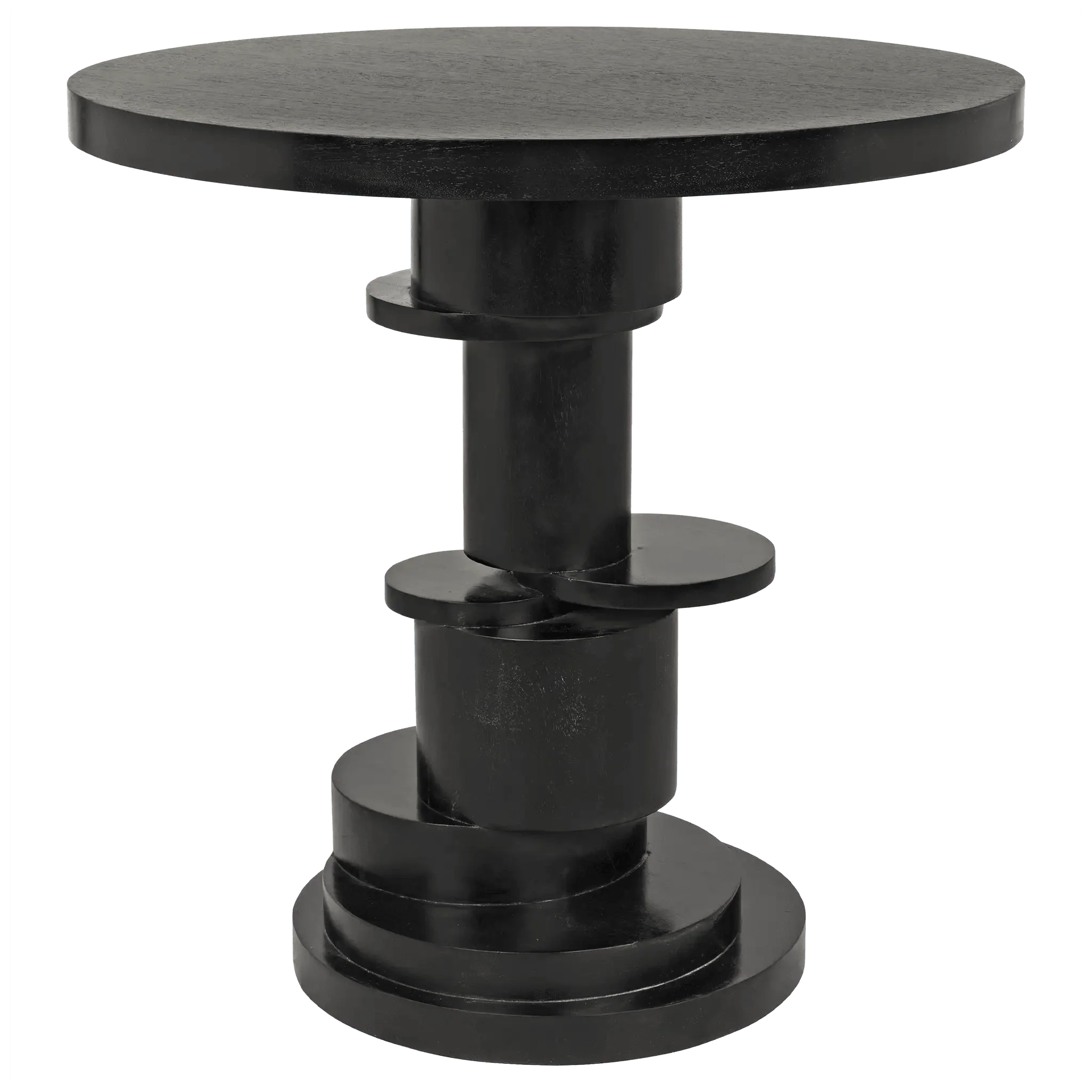 Hugo Side Table, Hand Rubbed Black - Frankwebs