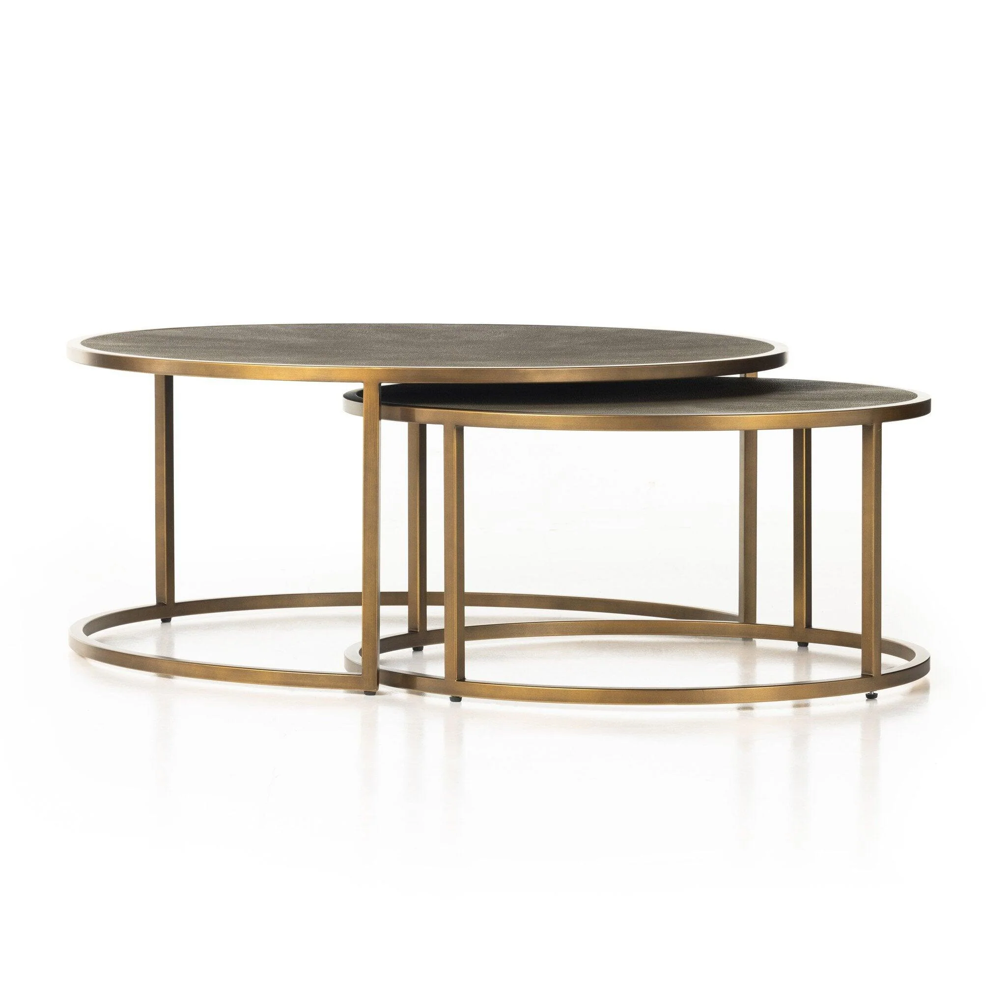 Shagreen Nesting Coffee Table - Frankwebs