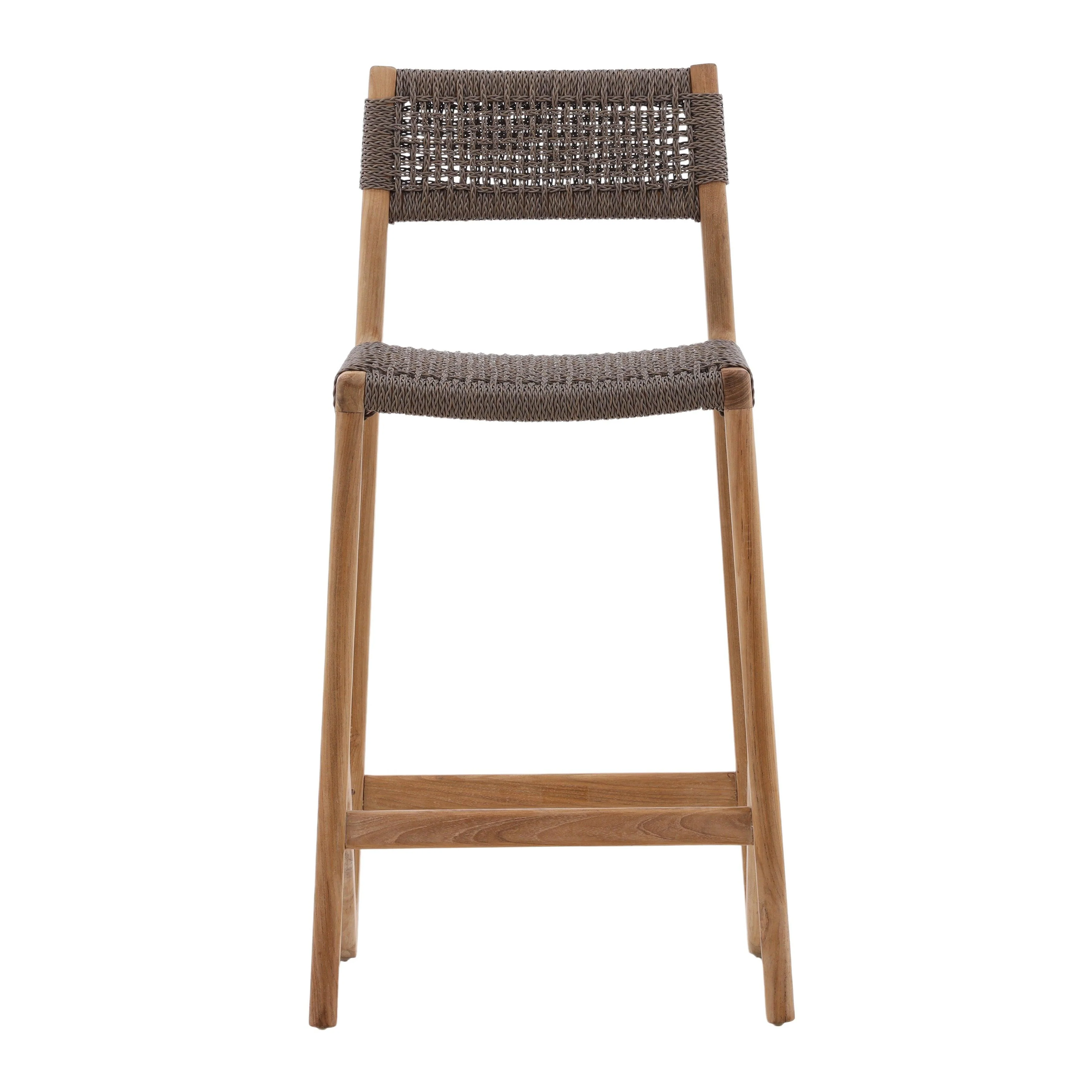 Isidro Outdoor Counter Stool Grey - Frankwebs